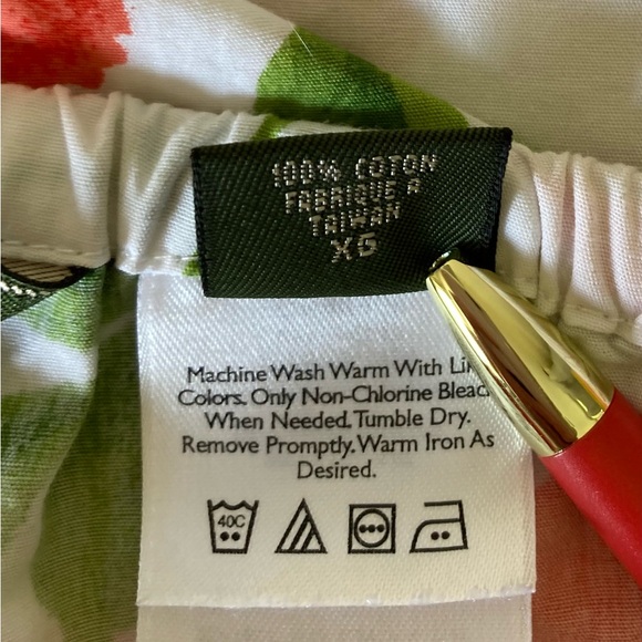 Eddie Bauer floral pajama lounge pants sleepwear, size extra large, 100% cotton - Picture 6 of 6